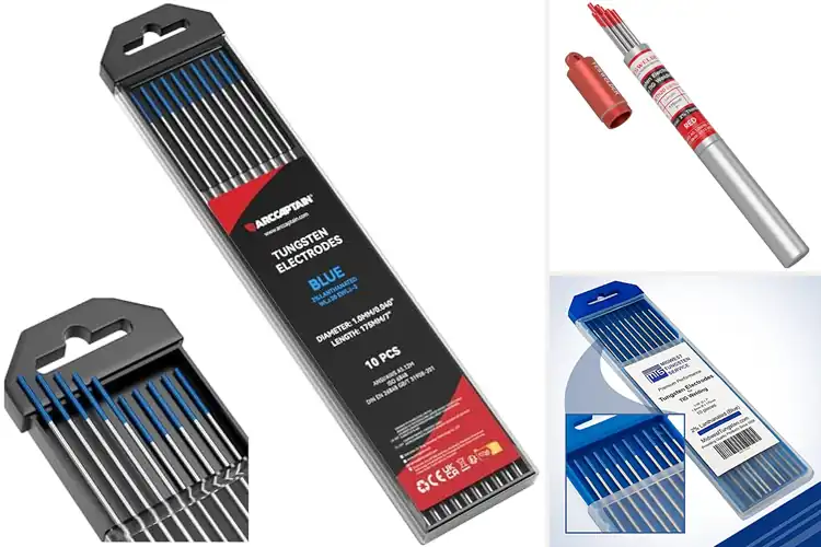 Detailed view of Best 10 Pack Tungsten Electrodes