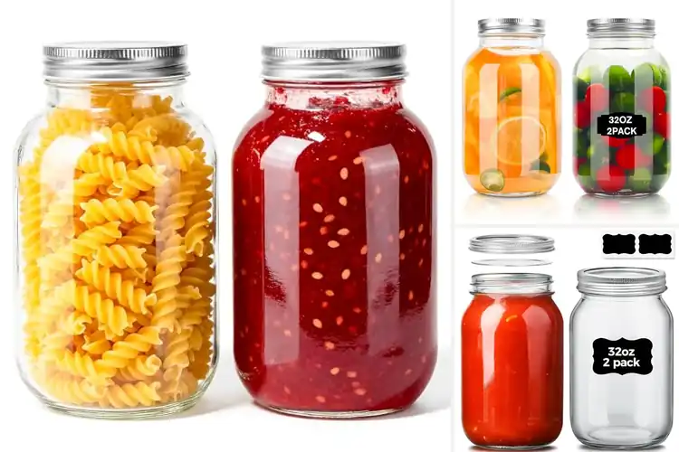 Detailed view of Best 2 Jars 32 Oz: Top Picks for Durable, Versatile Storage