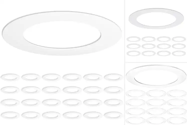 Detailed view of Best 6 Inch Recessed Light Rings for a Clean Ceiling Upgrade