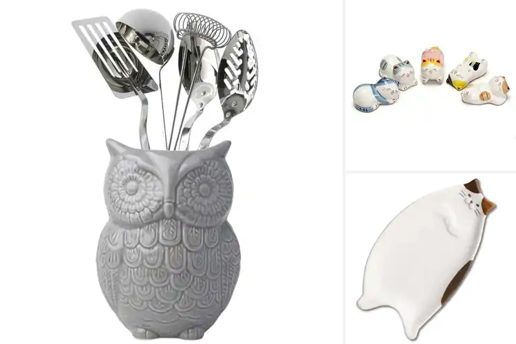 Detailed view of Best Adorable Ceramic Tableware Holders