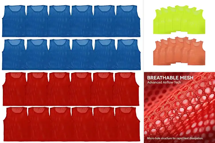 Detailed view of Best Adult Scrimmage Vests