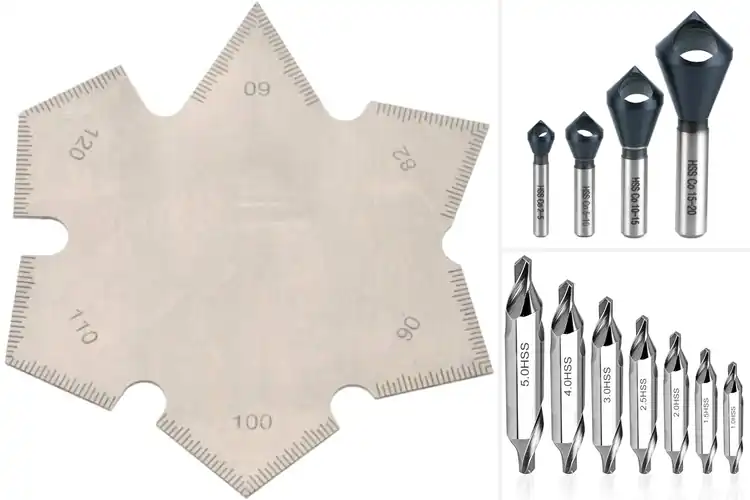 Detailed view of Best Angle Countersinks