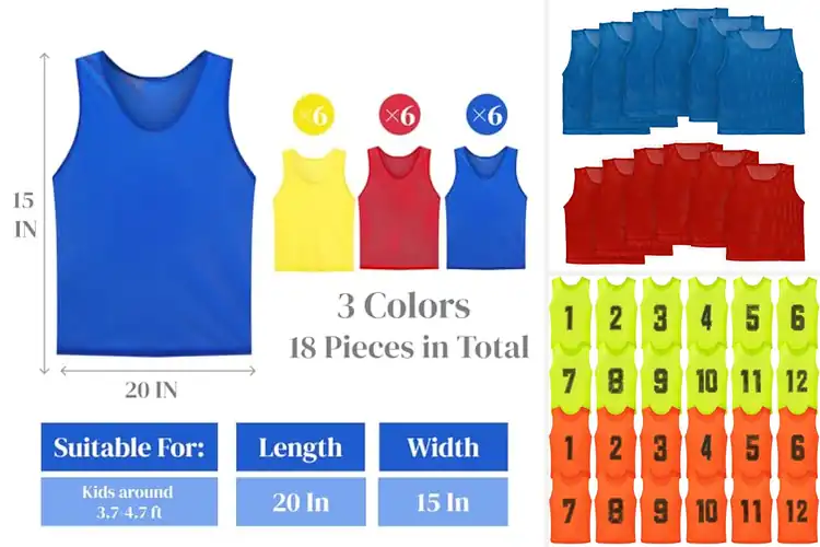 Detailed view of Best Basketball Training Vests