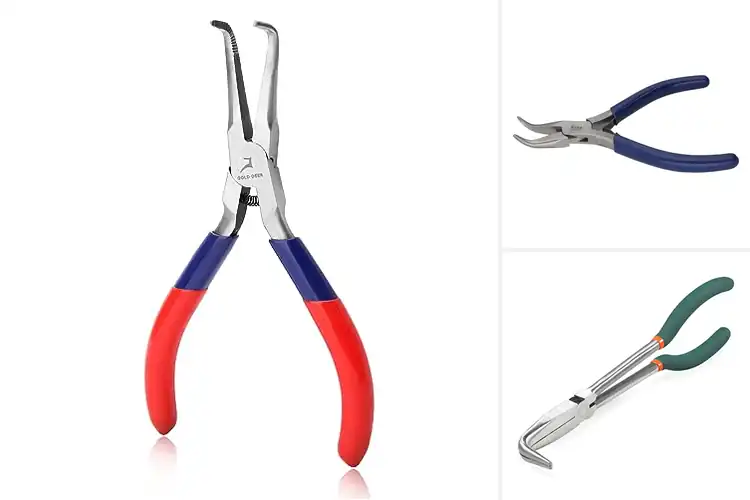 Detailed view of Best Bent Nose Pliers
