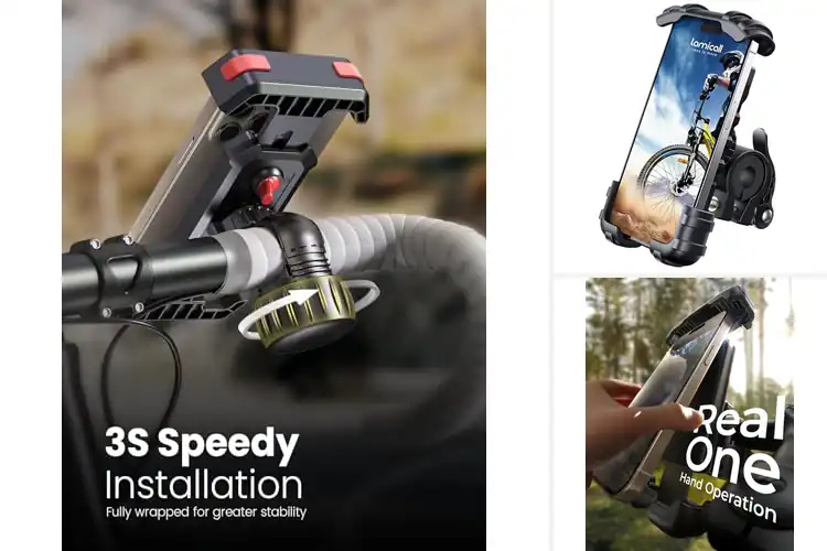 Detailed view of Best Bicycle Phone Grips