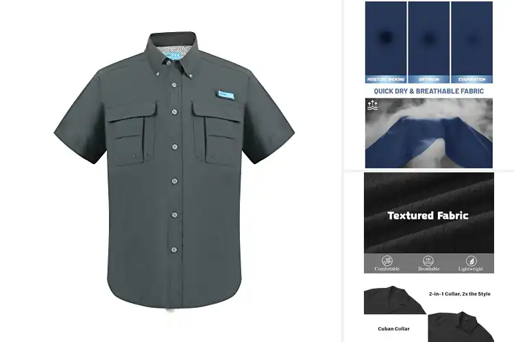 Detailed view of Best Breathable Short Sleeve Shirts