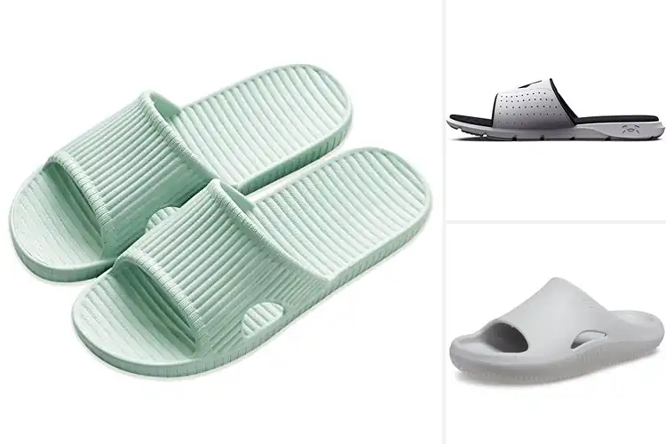 Detailed view of Best Breathable Slides