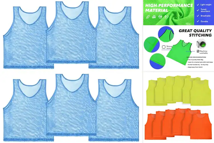 Detailed view of Best Breathable Sports Pinnies: Top 10 Cool & Visible Picks