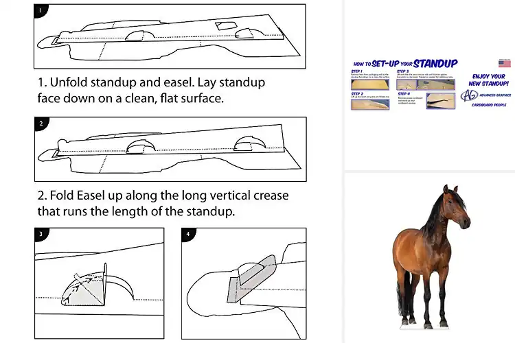 Detailed view of Best Cardboard Life Size Cutouts