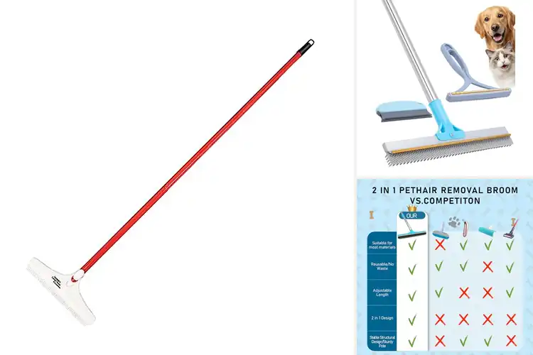Detailed view of Best Carpet Rakes: Top 10 Picks for a Fresh, Hair-Free Home