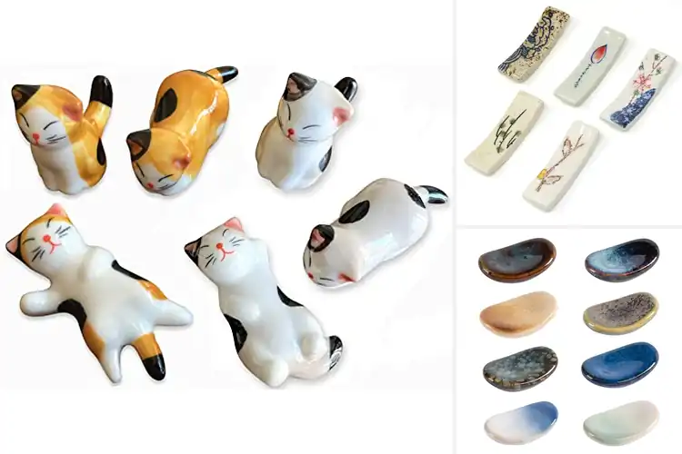 Detailed view of Best Ceramic Material Chopstick Rest
