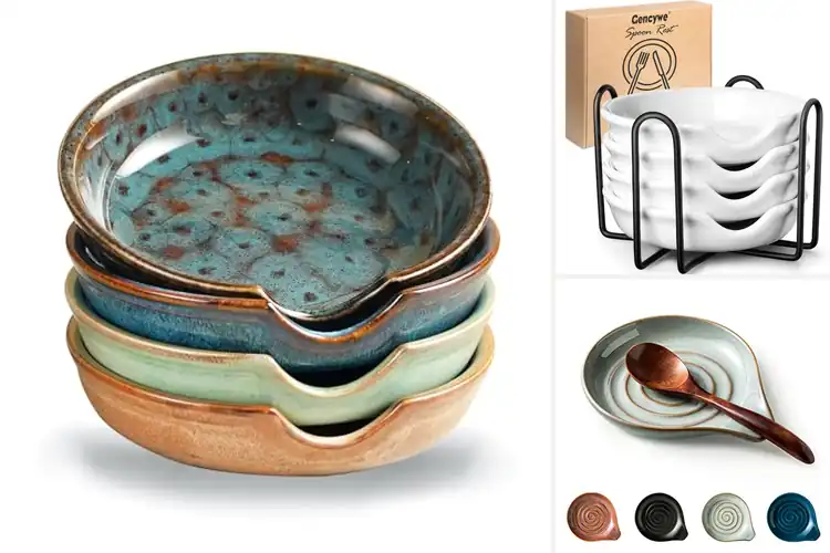 Detailed view of Best Ceramic Spoon Holders