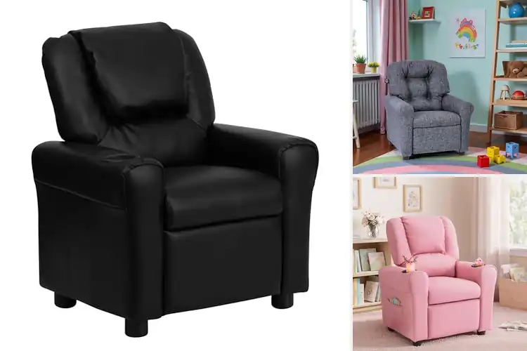 Detailed view of Best Childrens Recliners: Cozy, Safe & Kid-Friendly Comfort