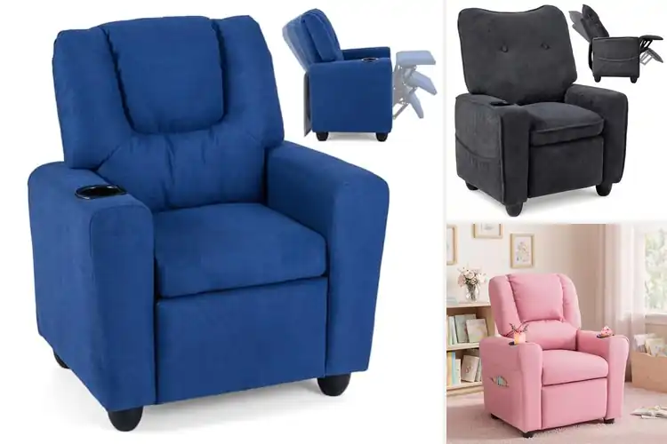 Detailed view of Best Comfortable Kids Recliner