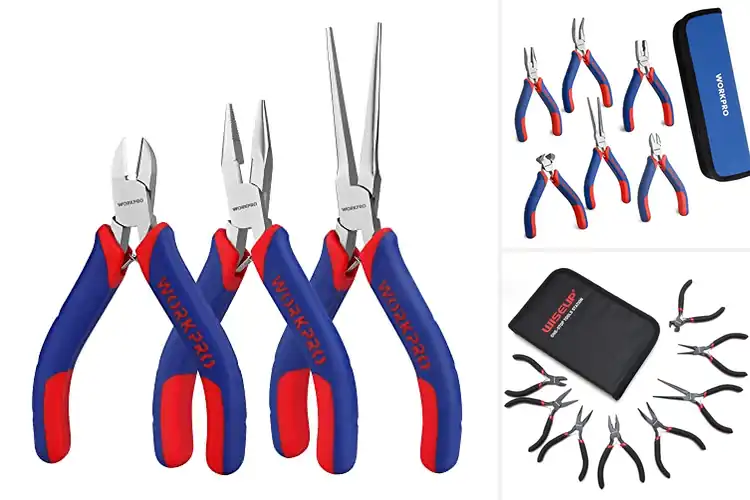 Detailed view of Best Compact Mini Pliers Assortments
