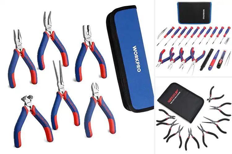 Detailed view of Best Compact Pliers Set With Pouch