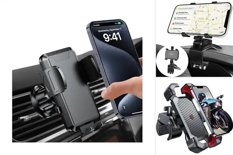 Detailed view of Best Compatible Phone Mounts: Drive Freely