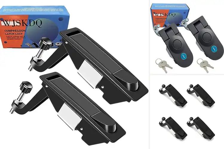 Detailed view of Best Compression Latches for Secure, Smooth Panel Locking