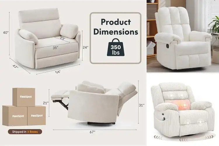 Detailed view of Best Cozy Recliners