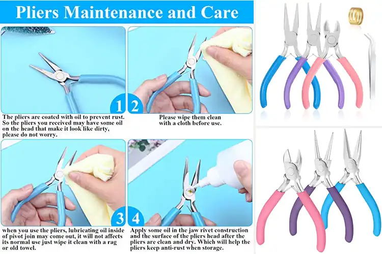 Detailed view of Best Craft Pliers: Precision Tools for Creative Mastery