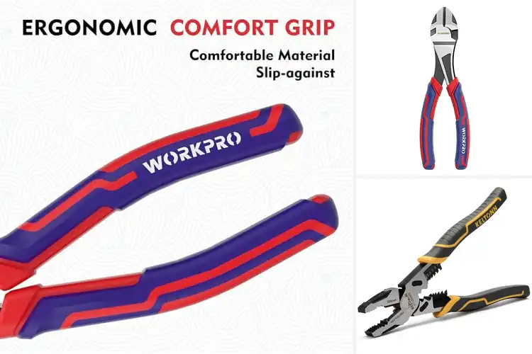 Detailed view of Best CRV Steel Pliers