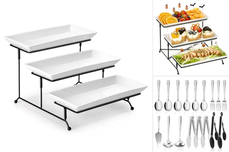 Detailed view of Best Dinner Party Serving Sets