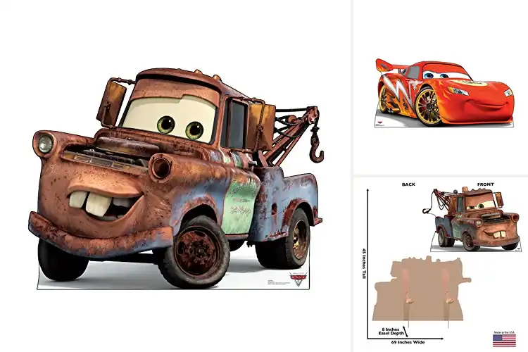 Detailed view of Best Disney Pixar Cardboard Figures