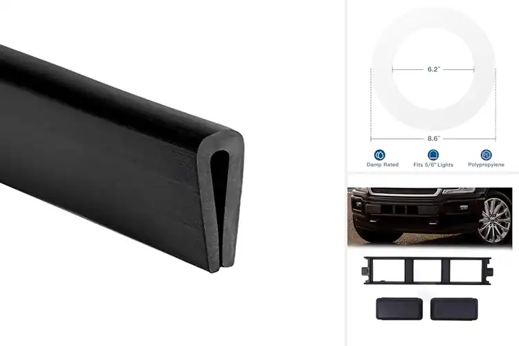 Detailed view of Best Durable Plastic Trim Covers