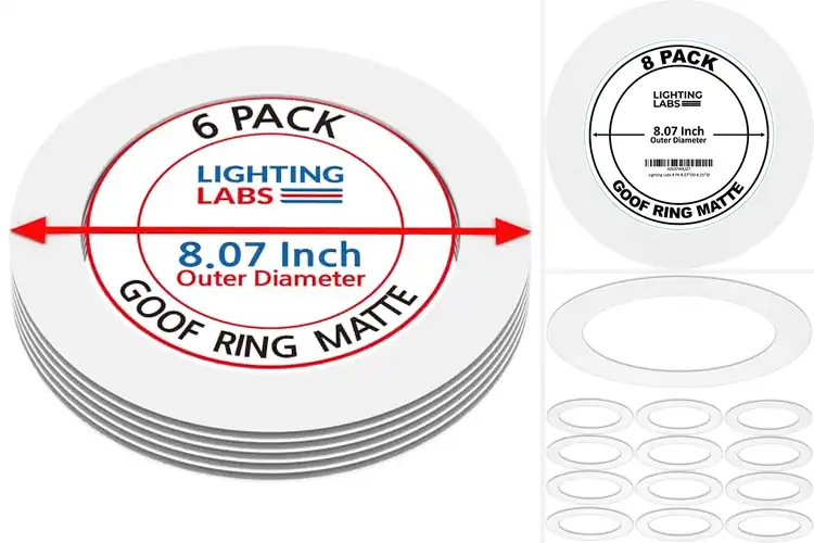 Detailed view of Best Easy Install Goof Rings Instant Ceiling Repair