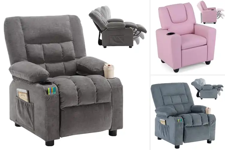Detailed view of Best Easy To Assemble Kids Recliner