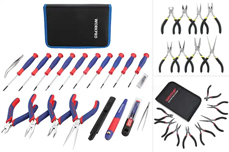 Detailed view of Best Electronics Repair Pliers Sets