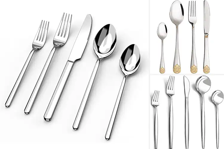 Detailed view of Best Elegant Flatware Sets