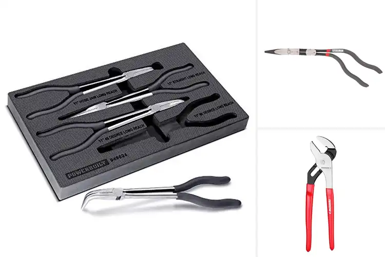 Detailed view of Best Ergonomic Double Dip Handles Pliers