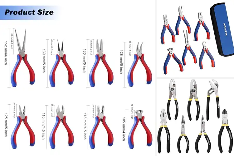 Detailed view of Best Ergonomic Pliers Sets