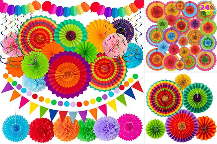 Detailed view of Best Fan Decorations