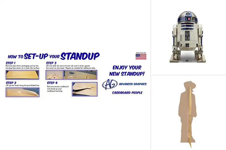 Detailed view of Best Fandom Cardboard Cutouts