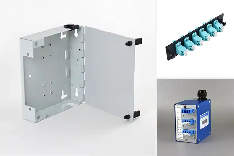 Detailed view of Best Fiber Optic Patch Panels