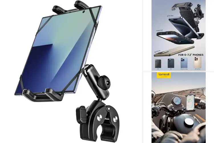 Detailed view of Best Foldable Bike Phone Mounts: 6 Secure, Portable Picks