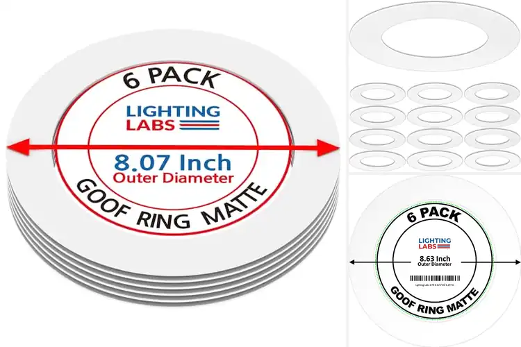 Detailed view of Best Goof Rings For Drywall Gaps: Clean Ceiling Fix