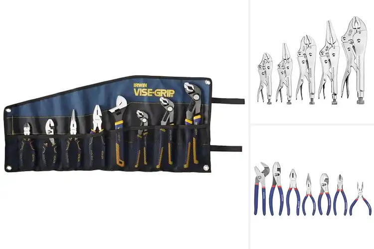 Detailed view of Best Gripping Pliers Sets
