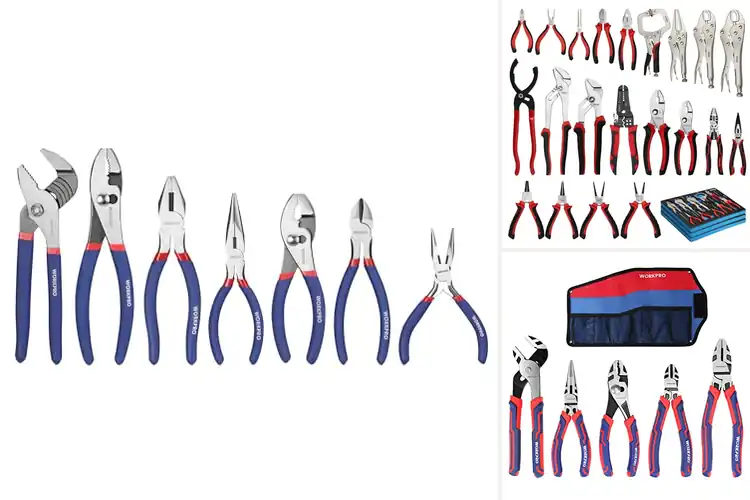 Detailed view of Best Hand Tool Pliers Sets