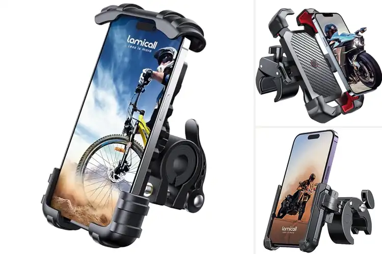 Detailed view of Best Handlebar Phone Mounts