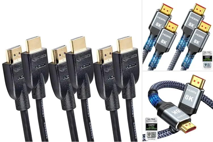Detailed view of Best HDMI Cables for 8K/4K, Lag-Free Gaming & Durability