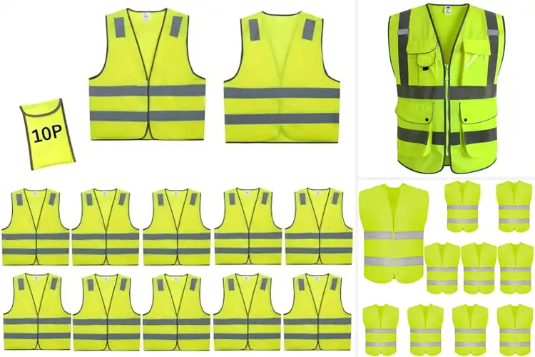 Detailed view of Best High Visibility Vests