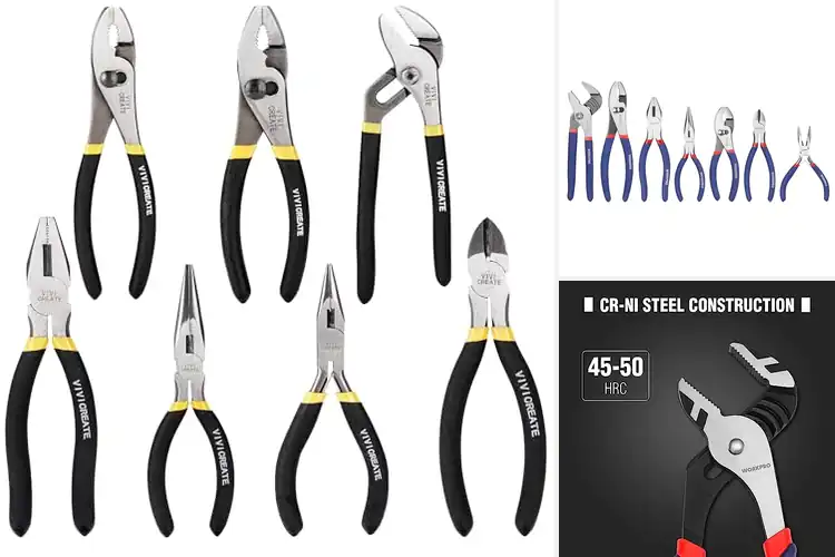 Detailed view of Best Home Repair Pliers Sets