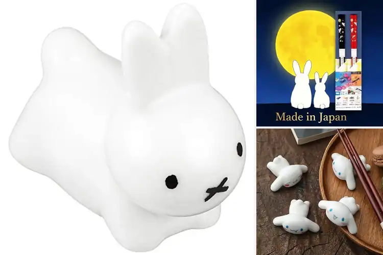 Detailed view of Best Housewarming Gift Rabbit Chopstick Rest