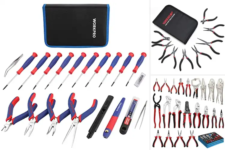 Detailed view of Best Industrial Precision Pliers Sets