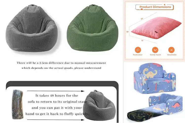 Detailed view of Best Kids Lounging Chair
