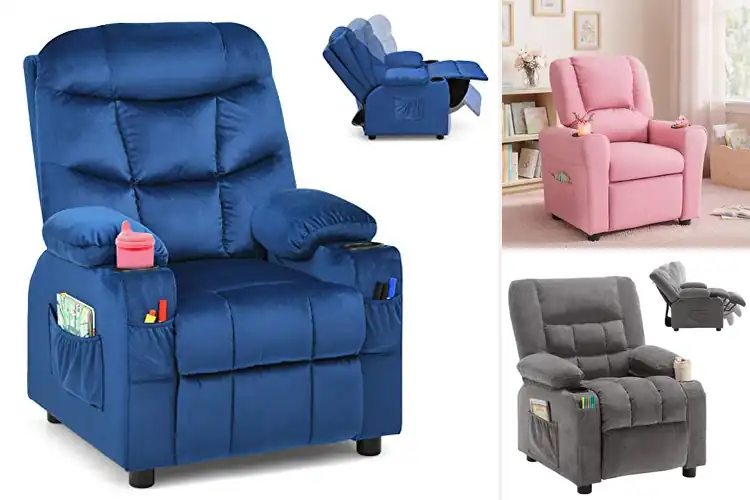 Detailed view of Best Kids Recliner Chairs