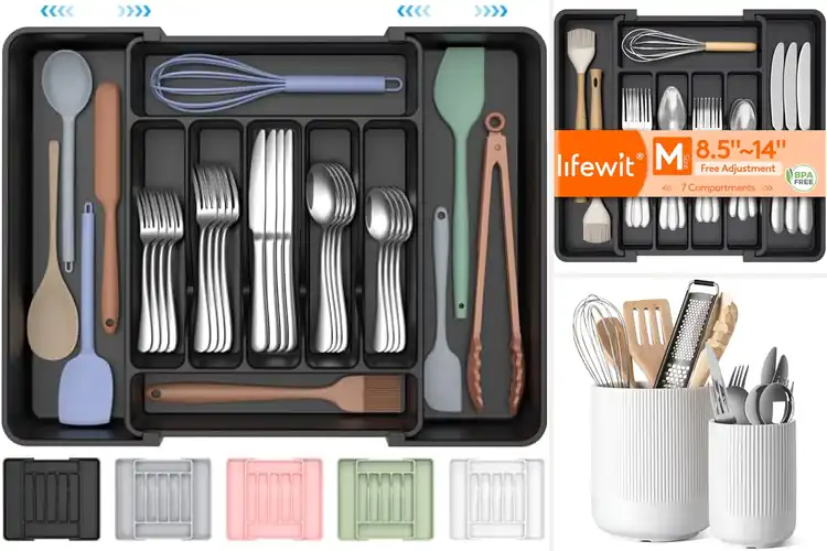 Detailed view of Best Kitchen Utensil Holders: Organize with Style & Ease